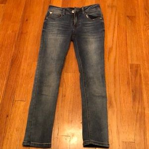 Guess skinny jeans little girl size 10
